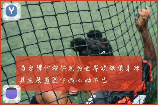 马尔穆什称热刺为世界顶级俱乐部其发展蓝图令我心动不已